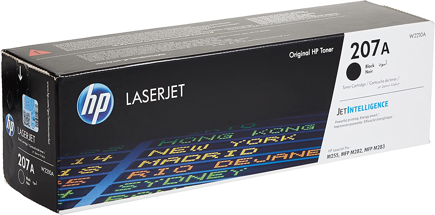 Cartucho de tóner original LaserJet HP 207A | Negro
